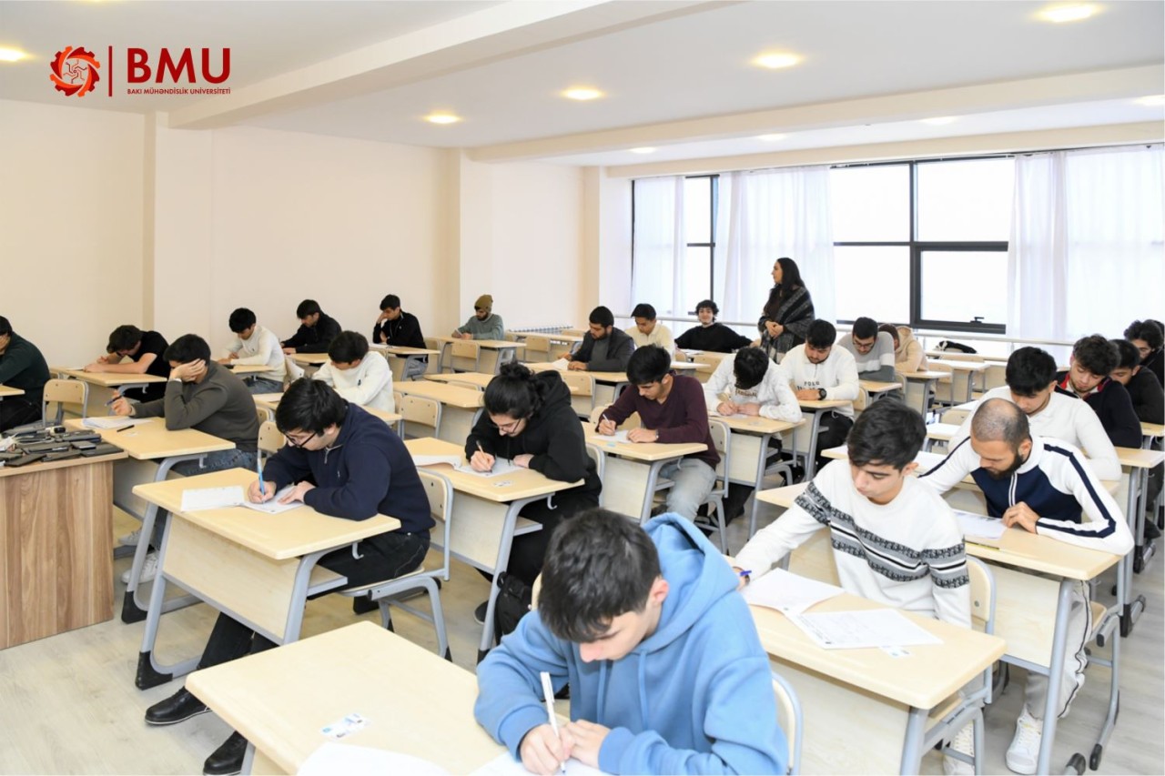 BMU-da qış imtahan sessiyası başlayıb - FOTOLAR